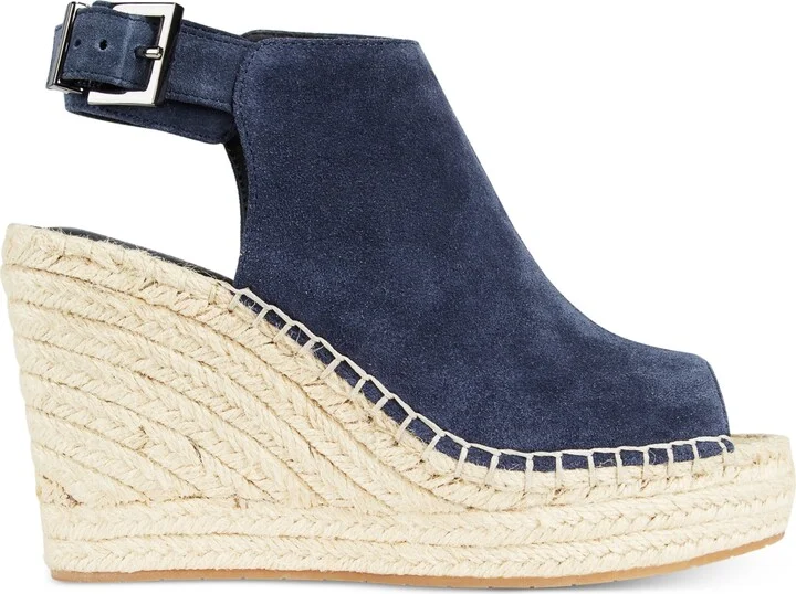 Kenneth Cole New York Women's Olivia Espadrille Peep-Toe Wedges - Image 2