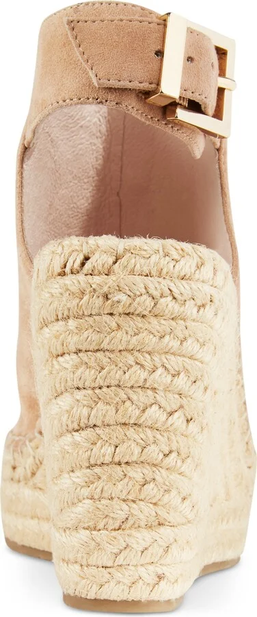 Kenneth Cole New York Women's Olivia Espadrille Peep-Toe Wedges - Image 7