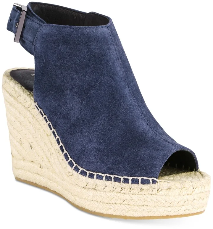 Kenneth Cole New York Women's Olivia Espadrille Peep-Toe Wedges