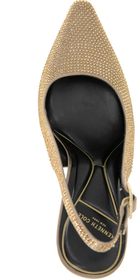 Kenneth Cole New York Women's Quinnly Sling Crystal Pumps - Image 8