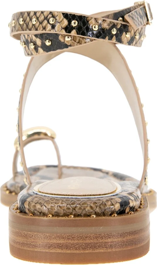Kenneth Cole New York Women's Ravenn Square Toe Flat Sandals - Image 3