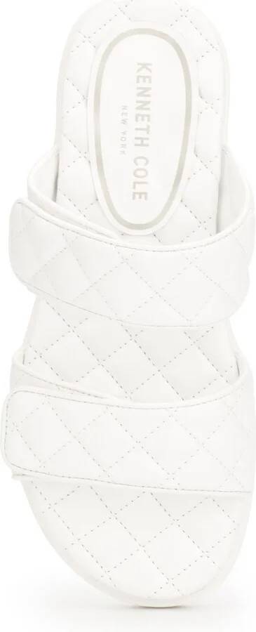 Kenneth Cole New York Women's Reeves Quilted Two Band Flat Sandals - Image 6