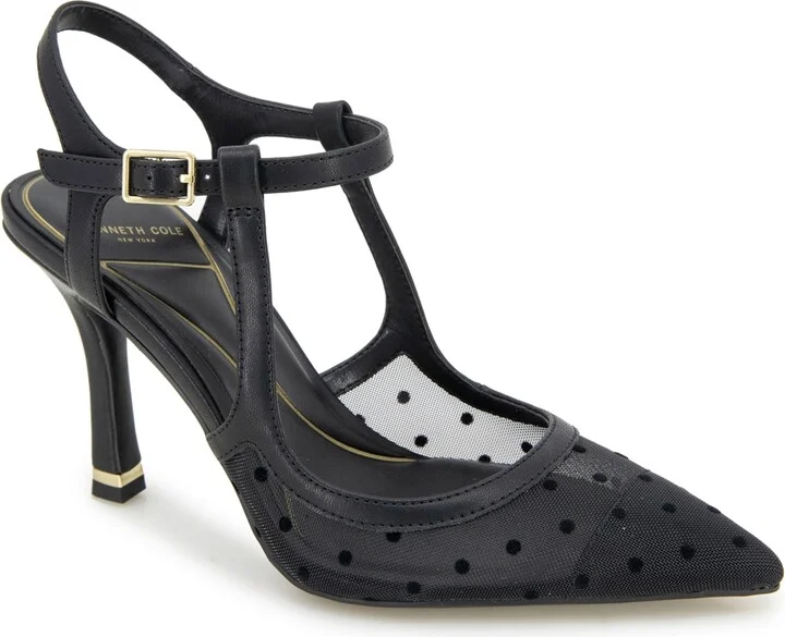 Kenneth Cole New York Women's Romi Ankle Sling Back Pumps