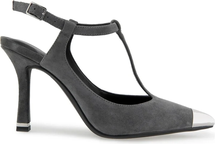 Kenneth Cole New York Women's Romi Cap Toe T-Strap Pumps - Image 2
