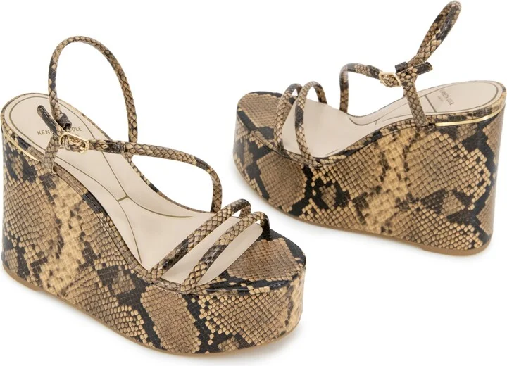 Kenneth Cole New York Women's Tatiana Platform Wedge Sandals - Image 6