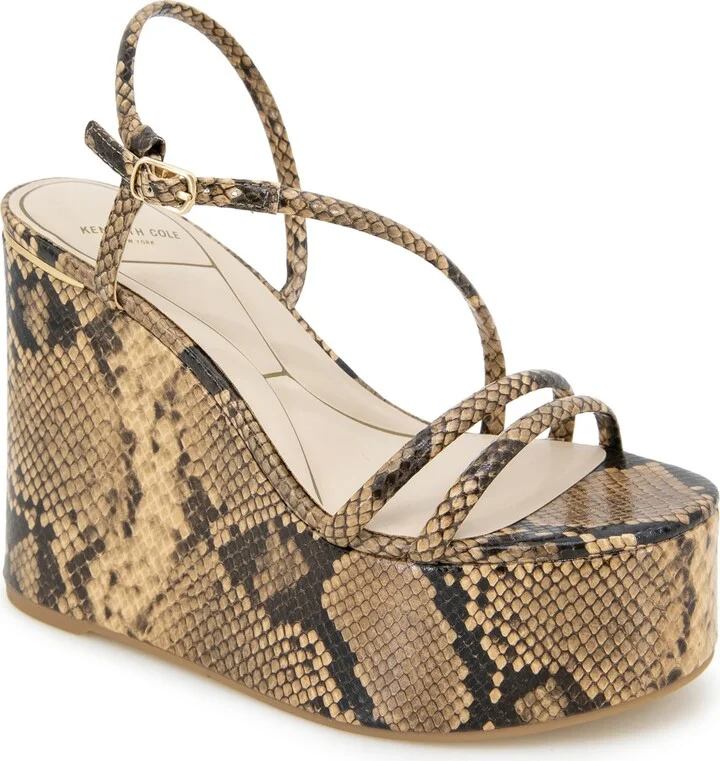 Kenneth Cole New York Women's Tatiana Platform Wedge Sandals