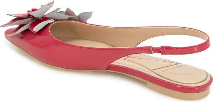 Kenneth Cole New York Women's Tayla Pointed Toe Slingback Flats - Image 6