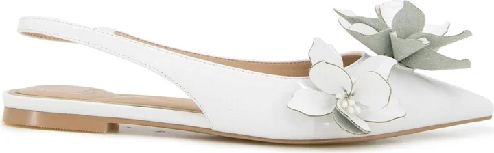 Kenneth Cole New York Women's Tayla Pointed Toe Slingback Flats - Image 7