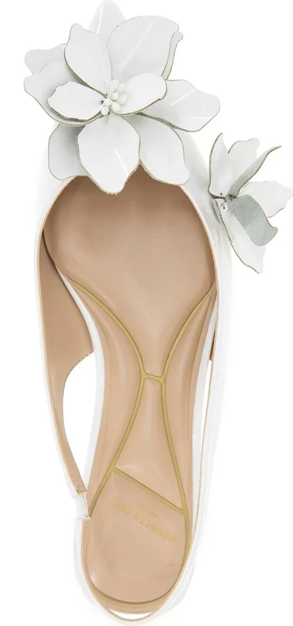 Kenneth Cole New York Women's Tayla Pointed Toe Slingback Flats - Image 9