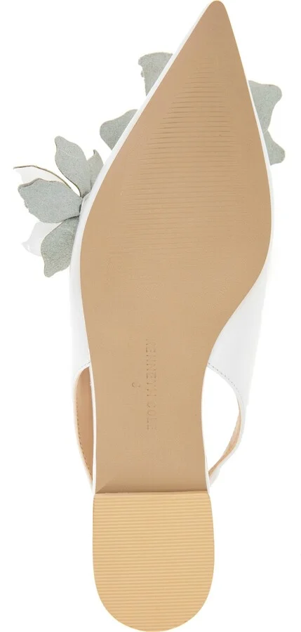 Kenneth Cole New York Women's Tayla Pointed Toe Slingback Flats - Image 10