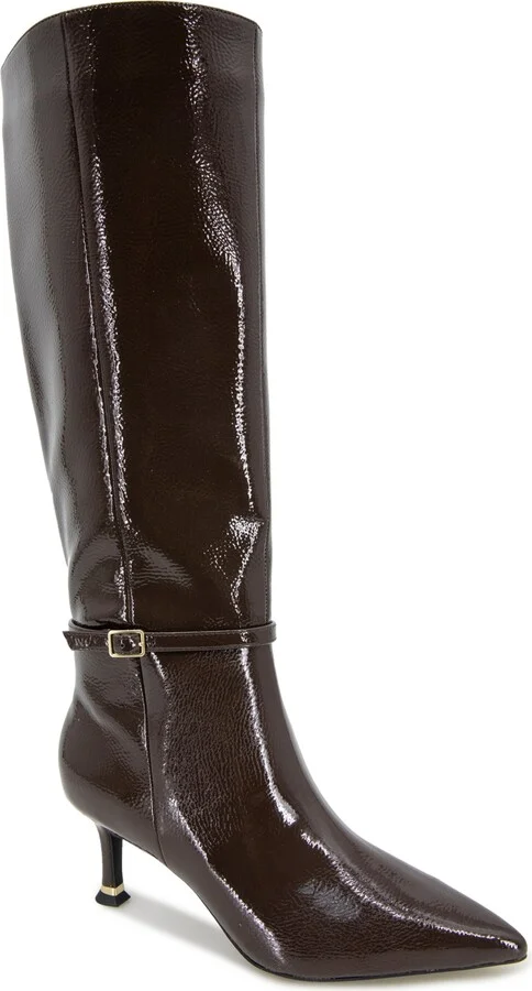 Kenneth Cole New York Women's Utah Pointed Toe Knee High Boots