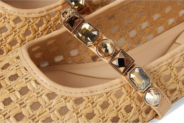 Kenneth Cole New York Zeta MJ Women's Shoes Natural Raffia : 5.5 M - Image 7