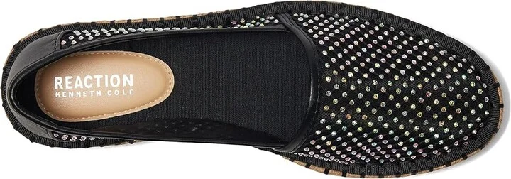 Kenneth Cole Reaction Bonne Women's Shoes Black Crystal Mesh : 7 M - Image 2