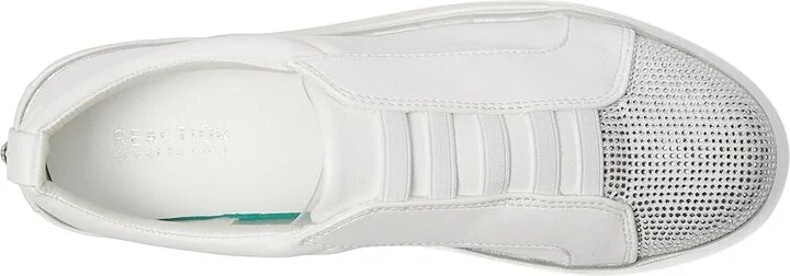 Kenneth Cole Reaction Bonnie Women's Shoes White Jewel : 9.5 M, Leather - Image 2