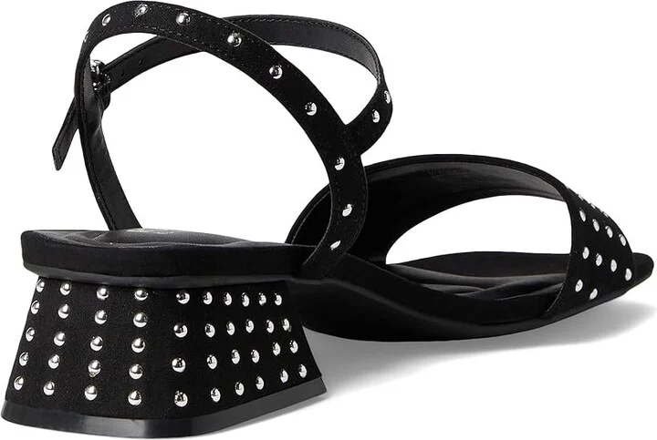 Kenneth Cole Reaction Buena Studs Women's Wedge Shoes Black Micro : 10 M, Synthetic - Image 4
