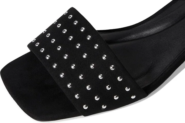 Kenneth Cole Reaction Buena Studs Women's Wedge Shoes Black Micro : 10 M, Synthetic - Image 7