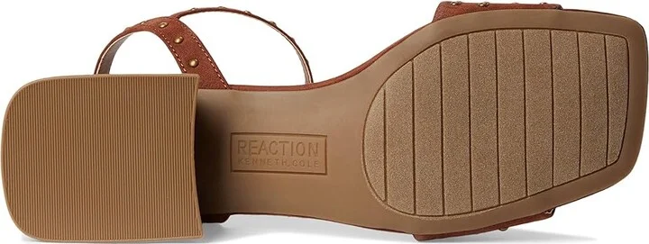 Kenneth Cole Reaction Buena Studs Women's Wedge Shoes Luggage Micro : 9 M, Synthetic - Image 3
