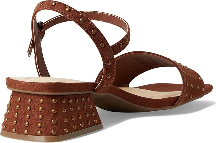Kenneth Cole Reaction Buena Studs Women's Wedge Shoes Luggage Micro : 9 M, Synthetic - Image 4