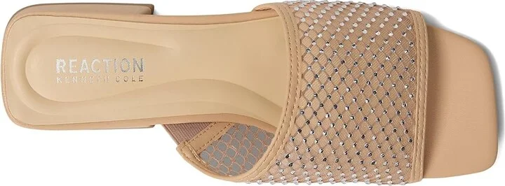Kenneth Cole Reaction Buenita Women's Wedge Shoes Almond Crystal Mesh : 8 M, Leather/Rubber - Image 2