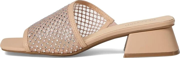 Kenneth Cole Reaction Buenita Women's Wedge Shoes Almond Crystal Mesh : 8 M, Leather/Rubber - Image 6