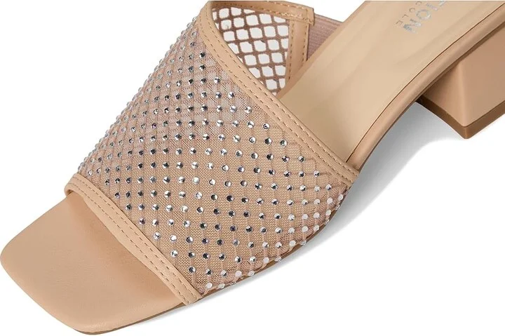 Kenneth Cole Reaction Buenita Women's Wedge Shoes Almond Crystal Mesh : 8 M, Leather/Rubber - Image 7