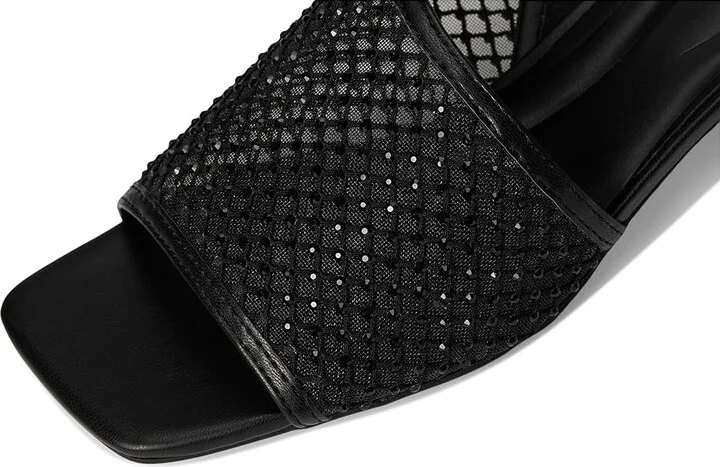 Kenneth Cole Reaction Buenita Women's Wedge Shoes Black/Black Mesh : 6 M, Leather/Rubber - Image 7