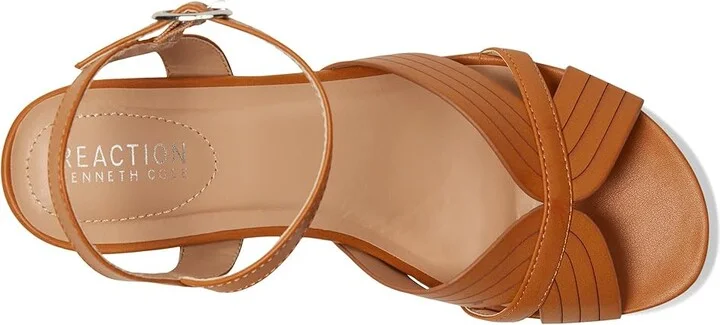 Kenneth Cole Reaction Comi Women's Wedge Shoes Camel : 8.5 M, Leather/Rubber - Image 2