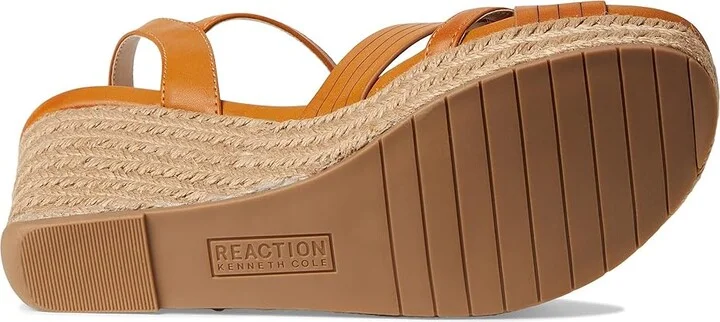 Kenneth Cole Reaction Comi Women's Wedge Shoes Camel : 8.5 M, Leather/Rubber - Image 3