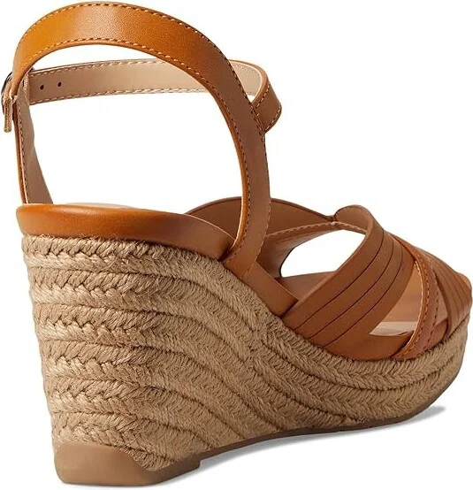 Kenneth Cole Reaction Comi Women's Wedge Shoes Camel : 8.5 M, Leather/Rubber - Image 4