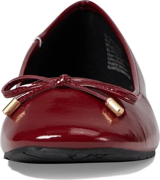 Kenneth Cole Reaction Elstree Women's Flat Shoes Rust Red Patent : 5 M, Leather - Image 2