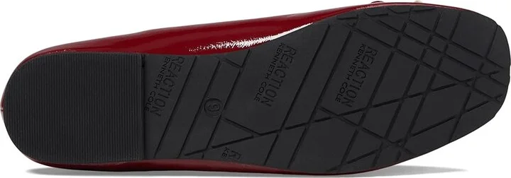 Kenneth Cole Reaction Elstree Women's Flat Shoes Rust Red Patent : 5 M, Leather - Image 3