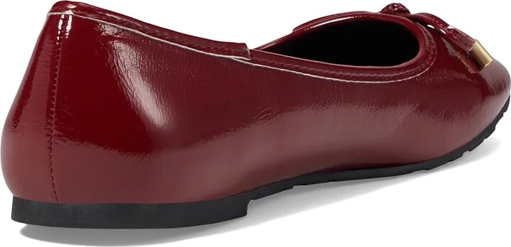 Kenneth Cole Reaction Elstree Women's Flat Shoes Rust Red Patent : 5 M, Leather - Image 4