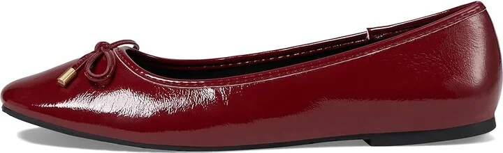 Kenneth Cole Reaction Elstree Women's Flat Shoes Rust Red Patent : 5 M, Leather - Image 5