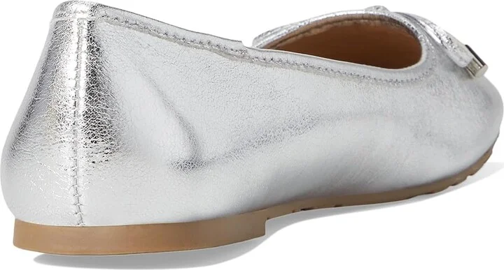 Kenneth Cole Reaction Elstree Women's Flat Shoes Silver : 8 M, Leather - Image 4