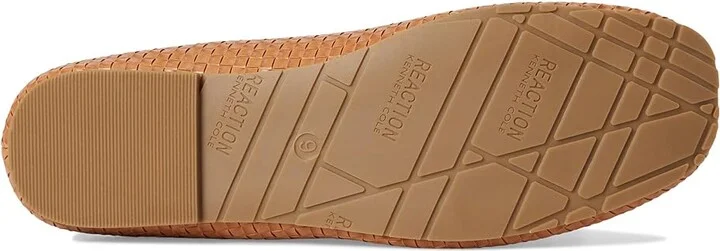Kenneth Cole Reaction Elstree Women's Flat Shoes Tan Woven : 11 M, Leather - Image 3