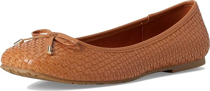 Kenneth Cole Reaction Elstree Women's Flat Shoes Tan Woven : 11 M, Leather - Image 5