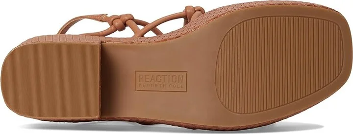 Kenneth Cole Reaction Essa Knots Women's Wedge Shoes Rust : 7.5 M, Leather - Image 3