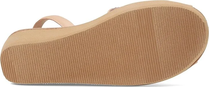 Kenneth Cole Reaction Fine Glass Mesh Women's Wedge Shoes Almond Crystal Mesh : 9 M, Leather - Image 3