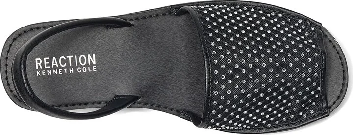 Kenneth Cole Reaction Fine Glass Mesh Women's Wedge Shoes Black Crystal Mesh : 9 M, Leather - Image 2