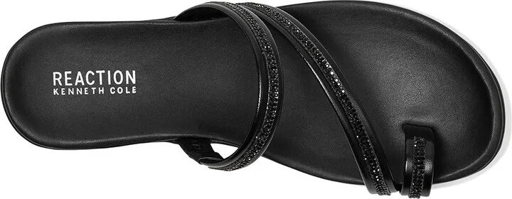 Kenneth Cole Reaction Gia Women's Sandals Black : 6 M, Faux Leather - Image 2