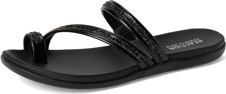 Kenneth Cole Reaction Gia Women's Sandals Black : 6 M, Faux Leather - Image 5