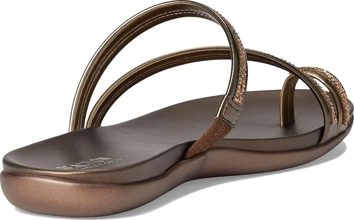 Kenneth Cole Reaction Gia Women's Sandals Bronze : 7 M, Faux Leather - Image 4