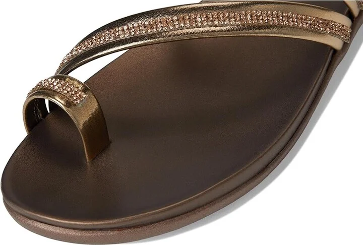 Kenneth Cole Reaction Gia Women's Sandals Bronze : 7 M, Faux Leather - Image 7