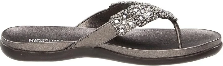 Kenneth Cole Reaction Glam-athon Women's Sandals Pewter : 5.5 M, Synthetic - Image 8