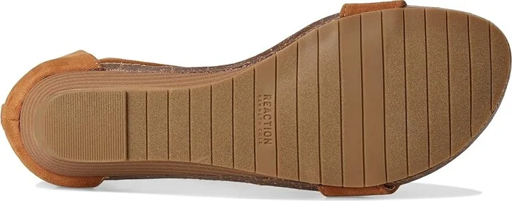 Kenneth Cole Reaction Glytoni Women's Wedge Shoes Tan Micro : 5 M, Suede - Image 3