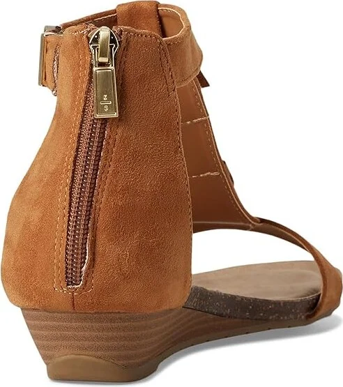 Kenneth Cole Reaction Glytoni Women's Wedge Shoes Tan Micro : 5 M, Suede - Image 4