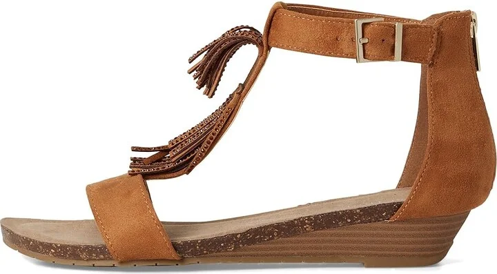Kenneth Cole Reaction Glytoni Women's Wedge Shoes Tan Micro : 5 M, Suede - Image 6