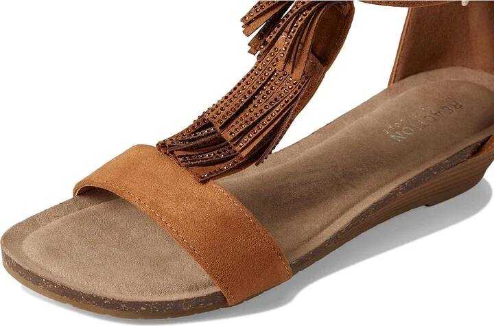 Kenneth Cole Reaction Glytoni Women's Wedge Shoes Tan Micro : 5 M, Suede - Image 7
