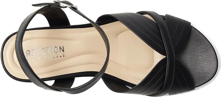 Kenneth Cole Reaction Gomi Women's Wedge Shoes Black : 10 M, Faux Leather - Image 2