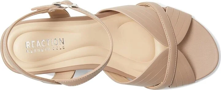 Kenneth Cole Reaction Gomi Women's Wedge Shoes Chai : 5.5 M, Faux Leather - Image 2